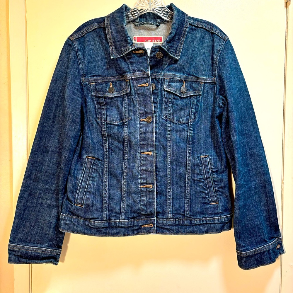 GAP Jeans Classic Denim Jacket Size L